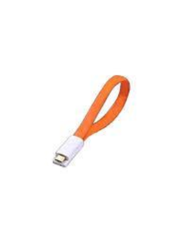 ATLANTIS LAND SMARTIX CAVO MAGNETICO USB 2.0 A/MICRO B 0.2 MT ARANCIO